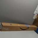 FONUNO Bamboo Wall Panel for Interior Decoration Bamboo Pole Wrap Roll Natural Wainscoting Paneling Decorative Wall Slat Covering for Living Room, Bedroom, Office (48 Inch x 96 Inch, Carbonized)