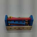 Melissa & Doug Take-Along Tool Kit Wooden Construction Toy (24 pcs)