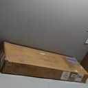 HOMEFORT 10 Tiers Shoe Rack Organizer,39.4" Shoe Storage Shelf for Closet, Shoe Rack for Entryway,Holds 45-50 Pairs of Shoe, Tall Shoe Stand with Metal Shelves and MDF Top Board,Rustic Brown