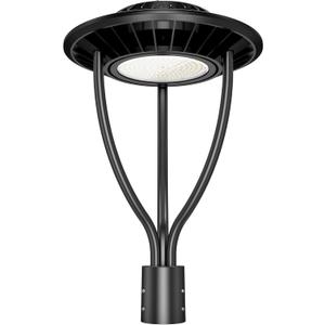LED Post Top Light ETL Listed 60W 48W 36W Adjustable Outdoor Pole Lights with Photocell IP65 Waterproof Post LED Fixture 5000K for Garden Yard Street Lighting