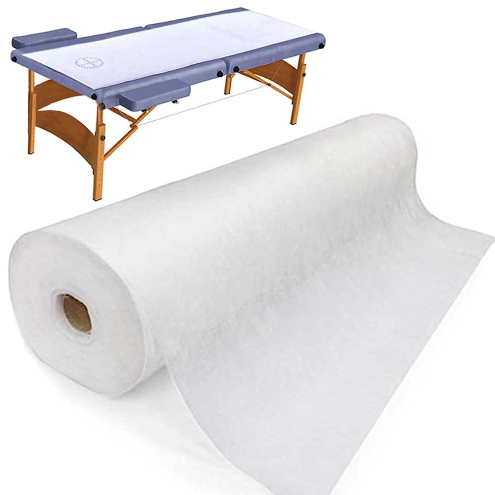 PandaSpa Disposable Non Woven Bed Sheet Roll 30 gsm Precut Hole Massage Table Paper Roll Bedsheet (1)