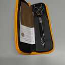 Fenice Peak Professional Dog Grooming Scissors Pet Curved Chunker Shears 7.0'' Extremely Sharp Blades 440C Steel Thinning Scissors Durable Smooth Motion & Fine Cut for Dogs and Cats (Silver)