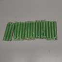 Raajsee Unscented Mini Taper Candles Pack of 20, Green | 5 Inches (H) Dinner Candle Sticks| Smokeless, and Dripless| Paraffin Wax with Cotton Wicks | Long Burning Time