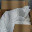 weigelia King Size Comforter Set Soft Microfiber 3 Piece Comforters Set for Men, Women and Girls White Lightweight Alternative Comforter for All Season (1 Comforter, 2 Pillowcases)
