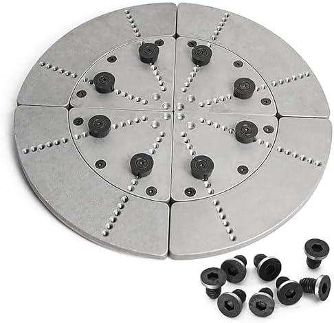 BMWOOD 15" Cole Jaw Set with basic cole jaw 10" diamater plus 5" Extension Kit for NCK series Woodlathe Chuck, compatible with Super NOVA2, G3 Nova, Robert Sorby Patriot, Record Power SC3, SC4.