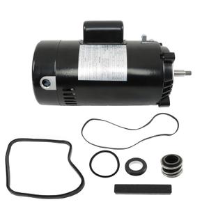 UST1202 Swimming Pool Pump Motor and Seal Replacement Kit Round Pool Pump Motor 2 HP