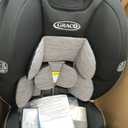 Graco Slimfit 3-in-1 Convertible Car Seat, Slim Car Seat with Space-Saving Design, Highback Booster Seat with 10-Position Headrest, Rear Facing and Forward Facing Carseat, Jarret, Mfd: 02/23/2026