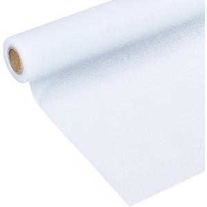 Shelf Liner Silicone Shelf Liners for Kitchen Cabinets Non-Adhesive Non-Slip Waterproof Cabinet Liner Drawer Liner Refrigerator Liners Durable & Reusable (12 Inch x 10 FT, Translucent-White)