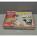 Melissa & Doug Farm Animals Sound Puzzle - Wooden Peg Puzzle with Sound Effects (8 pcs) Pack of 2