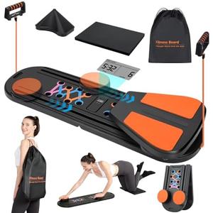VBZP Pilates Board - Pilates Reformer Set, Portable and Foldable Pilates Board for Home Workout, Multifunctional Pilates Board for Women, Pilates Reformer Machine for Home Exercise VBZP Pilates Board - Pilates Reformer Set, Portable and Foldable Pilates Board for Home Workout, Multifunctional Pilates Board for Women, Pilates Reformer Machine for Home Exercise