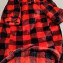 SlowTon Dog Hoodie Tie Dye - Warm Dog Sweater Hoodies with Pocket, Fall Winter Dogs Coat Jacket Pet Outfit Puppy Hooded Sweatshirt Clothes for Small Medium Large Dogs Boy Girl (Red, XXL)