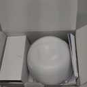 Ultrasonic Retainer Cleaner Machine 48kHz Denture and Aligner Cleaning Pod for Mouth Guards Night Guards Dental Trays Braces Toothbrushes Jewelry with 200ML Capacity (White)