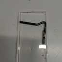 [Upgrade Adjustable] 6-10 Cabin Hook Eye Latch Gate, Heavy Duty 4 Mounting Points Bracket, Barn Door Lock Latch, Durable Door Swivel Window Hook Lock for Sliding Door, Outdoor, Window, Cabinet