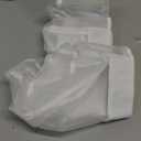 2 Pack Bath Tub Toy Storage Organizer,Baby Bath Tub Toys Storage,Saddle Shape 2 Compartments Mesh Shower Toy Holder (White)