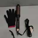 Upgraded Infrared Bounce Brush, Heated Thermal Round Brush with 5 Heat Settings & LED Display, 1.5 Inch lonic for Hair Straightener & Curling Wand, Dual Voltage, Blowout Look, Gifts for Women (Rose Gold)