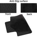 Car Floor Mats Custom Fit for Porsche Cayenne 2011-2018 Full Black Rubber Auto Floor Liners Set Waterproof All Weather Protection Heavy Duty Odorless