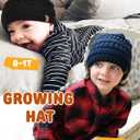 FURTALK Baby Beanie Winter Soft Warm Knit Hat 3 Pack Infant Toddler Slouchy Caps (0-12 Months, Black+navy+green)