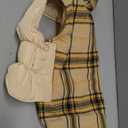 Kuoser Warm Dog Coat, Waterproof Dog Jacket for Extra Large Dogs, Adjustable Durable XL Doggie Winter Coat Reversible Cozy Puppy Cold Weather Apparel from Small to Large Breed, Yellow XL