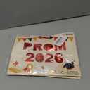 2 x Red Prom Balloons 2026, 16 Inch Prom 2026 Balloons for Proms Decorations 2026 Preschool College Graduation Party Decorations Supplies