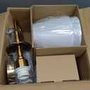 EIDISUNY Vintage Wall Sconces Set of 2, Wireless Wall Lamp with RGB Rechargeable Dimmable Bulbs, Brass-Color Battery Operated Wall Sconce with Remote for Bedroom, Living Room, Hallway Bulbs Included