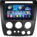 NHOPEEW Android Radio for Hummer H3 2005-2010 - [2+64G] 9 inch HD Touchscreen Aftermarket Stereo with Wireless Carplay and Android Auto, Mirror Link, WiFi, GPS, DSP, SWC + Canbus + Rearview Camera