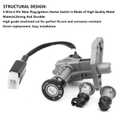 Mokuo Motorcycle Ignition Switch Key Lock Set Compatibel with Chinese GY6 125cc 150cc Jonway Scooter Mopeds Parts