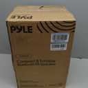 Pyle Portable Bluetooth PA Speaker System - Indoor Outdoor Karaoke Sound System w/Wireless Mic, Audio Recording, Rechargeable Battery, USB/SD Reader, Stand Mount, for Party, Crowd Control - Pyle