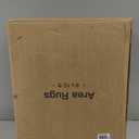 Rugland 9x12 Area Rug - Stain Resistant Washable Rug, Anti Slip Backing Rugs for Living Room, Vintage Tribal Area Rugs (TPR07-Navy, 9'x12')