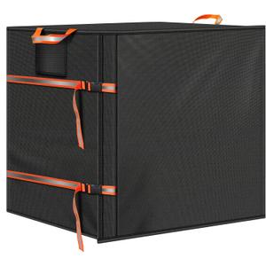 TRELC Outdoor AC Unit Cover, Air Conditioner Covers for Outside Unit, 600D Heavy Duty Winter Waterproof AC Covers, All Season Air Conditioner Cover with Reflective Strip (36" x 36" x 39")