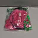 MuYaoPet Dog 80s Outfits Dress with Hair Bow and Necklace, I Love 80S Halloween Pet Disco Costume for Small Medium Dogs Girl, Summer Cat Puppy Dress Tutu Skirt, Size: L(Bust 18.1inch|7-12Lbs)