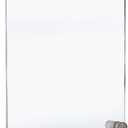 Azar Displays, 105514, Floating Acrylic Wall Frame with Silver Hardware Stand Off Caps, Clear Hanging Photo Frame Display Mount with Frameless Border, Glass-Like Frame for Large Prints, 8.5" x 11" (8.5x11)