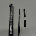 NYX PROFESSIONAL MAKEUP Micro Brow Pencil, Precise Eyebrow Pencil - Black
