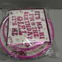 Pink Its Me Hi Im The Birthday Girl Its Me Tableware, 60 Pcs Music Birthday Decorations includes Its Me Hi Im The Birthday Girl Its Me Plates and Napkins for 20 Guests Perfect for Girl