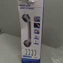 TAILI Shower Grab Bar 16 Inch Suction Cup Grab Bars for Bathroom, Removable Shower Safety Handle Heavy Duty Bathtub Grip for Seniors & Elderly, Strong Handrails No Drilling Waterproof, Grey