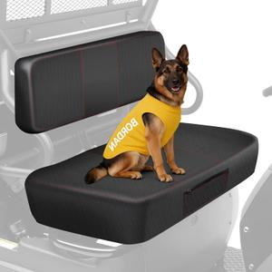 BORDAN UTV Seat Cover for Kawasaki Mule 600 610 2005-2016 Mule SX 2017-2023, Heavy Duty 1680D Waterproof Full Protection Outdoor Seat Cover Set(2 PCS)