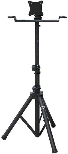 Audio2000'S S420Y Portable Flat Screen Panel LCD LED TV Monitor Stand with Foldable Tripod Legs, Including a 100 X 100 mm Standard VESA Mounting Plate