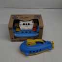 Green Toys Submarine Yellow and Ferry Boat Bundle