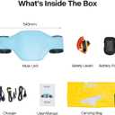 Asiwo Manta 2 Underwater Scooter, Powerful Thrust Seascooter with Action Camera Mount, Dual Motor Water Scooter for Diving, Snorkeling, Swimming