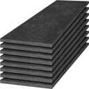 Pushglossy 8 Pcs Polyethylene Foam Sheet Apart Insert Pad Cushion Foam Packing Cuttable Craft for Toolbox Case Storage Camera DIY Crafts Projects Organization (54 x 16 x 1 Inch)