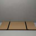 Heavy Duty Thick Folding Box Spring, Mattress Supporting Wood Floor, Foldable Box Spring, Bed Support Slats,38"x74" (38"x74"Twin Size)