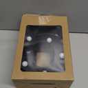 Pooqla Decorative Led Light Up Number Letters, Black Plastic Marquee Number Lights Sign for 50th Birthday Party Wedding Decor Battery Operated Black Decoration 50 (8.86 in)