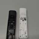 TIANHOO Remote Controller for Wii & Wii U, with Silicone Case and Wrist Strap, 2 pack (White & Black)