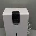 Dehumidifier for Home, 98OZ Tank Water,(1000 sq.ft) Dehumidifier for Bathroom, Basement, with Auto Shut Off, 7 Color LED, White