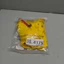 4pcs Men's Movie Yellow Tank Fancy Kit Halloween Adult Costume and Props (XL)