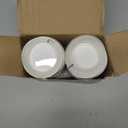 AOZITA Wide Mouth Mason Jar Lids [16 Pack] for Ball, Kerr and More - White Plastic Storage Caps for Mason/Canning Jars - Leak-Proof - Dishwasher Safe & Food Grade