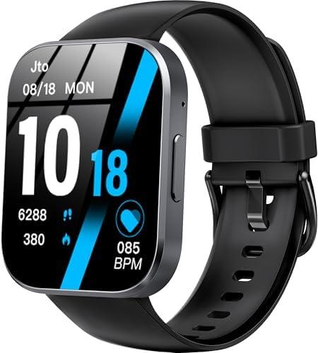 OUKITEL 2025 Smart Watch(Answer/Make Call), 1.91" HD Smart Watches for Men Women, Fitness Tracker with Heart Rate Sleep Monitor, IP68 Waterproof, 140+Sport Mode Fitness Watch for Android iOS