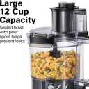 Hamilton Beach Stack & Snap Food Processor, 12 Cup Capacity, R70727