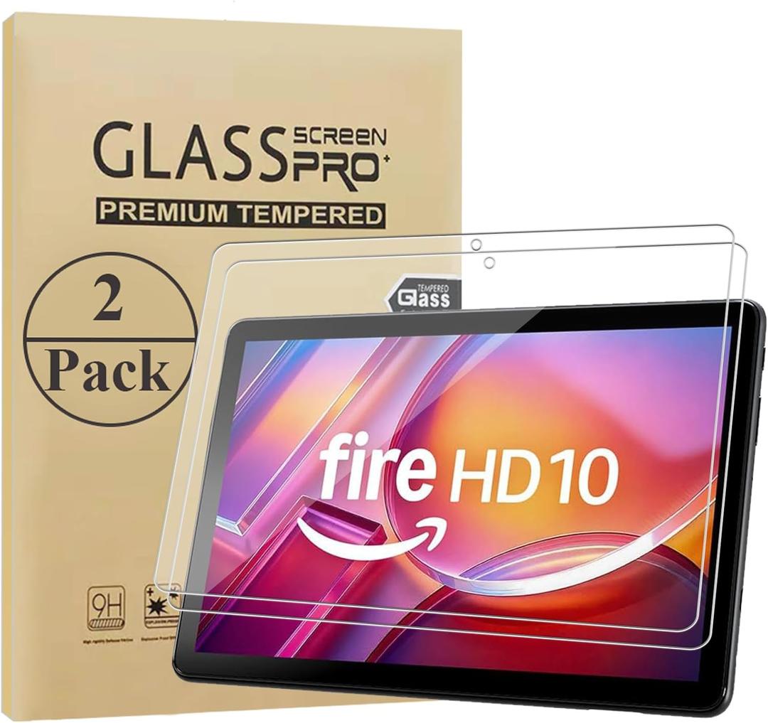 2 Pack Screen Protector for Vortex CMG101/ HD 10 2023 / Vortex Btab 10 Tablet, Tempered Glass Film