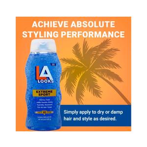 L.A. Looks Sport Xtreme Hold Gel, Hold Level 10+, 20-Ounce