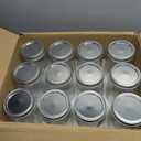 Esrentle Wide Mouth Mason Jars 32 oz - 12 Pack Large Glass Mason Jars with Airtight Lids and Bands, 1 Quart Glass Jars for Pickling, Canning, Fermenting and Food Storage, Microwave & Dishwasher Safe